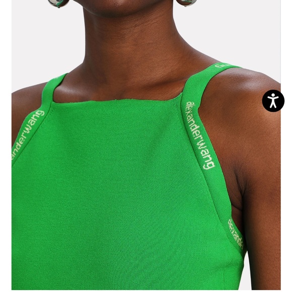 Alexander Wang jacquard logo tank - Picture 3 of 7
